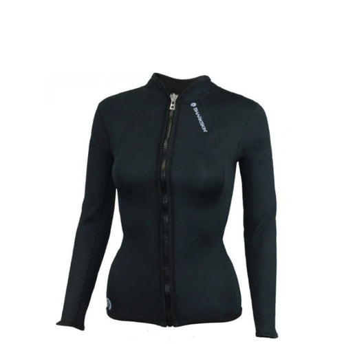 Sharkskin Chillproof Long Sleeve Front Zip Ladies